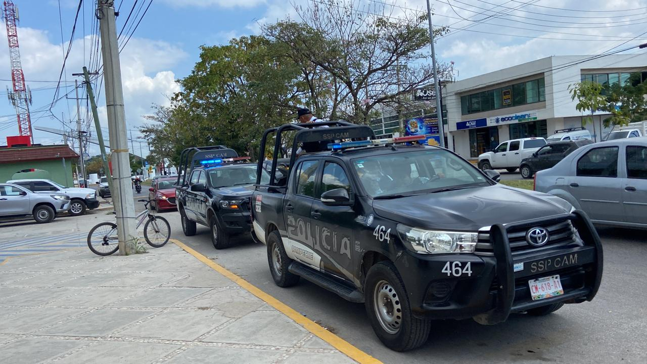 Motociclista es detenido con arma modificada en filtro de seguridad en Campeche; intentó huir