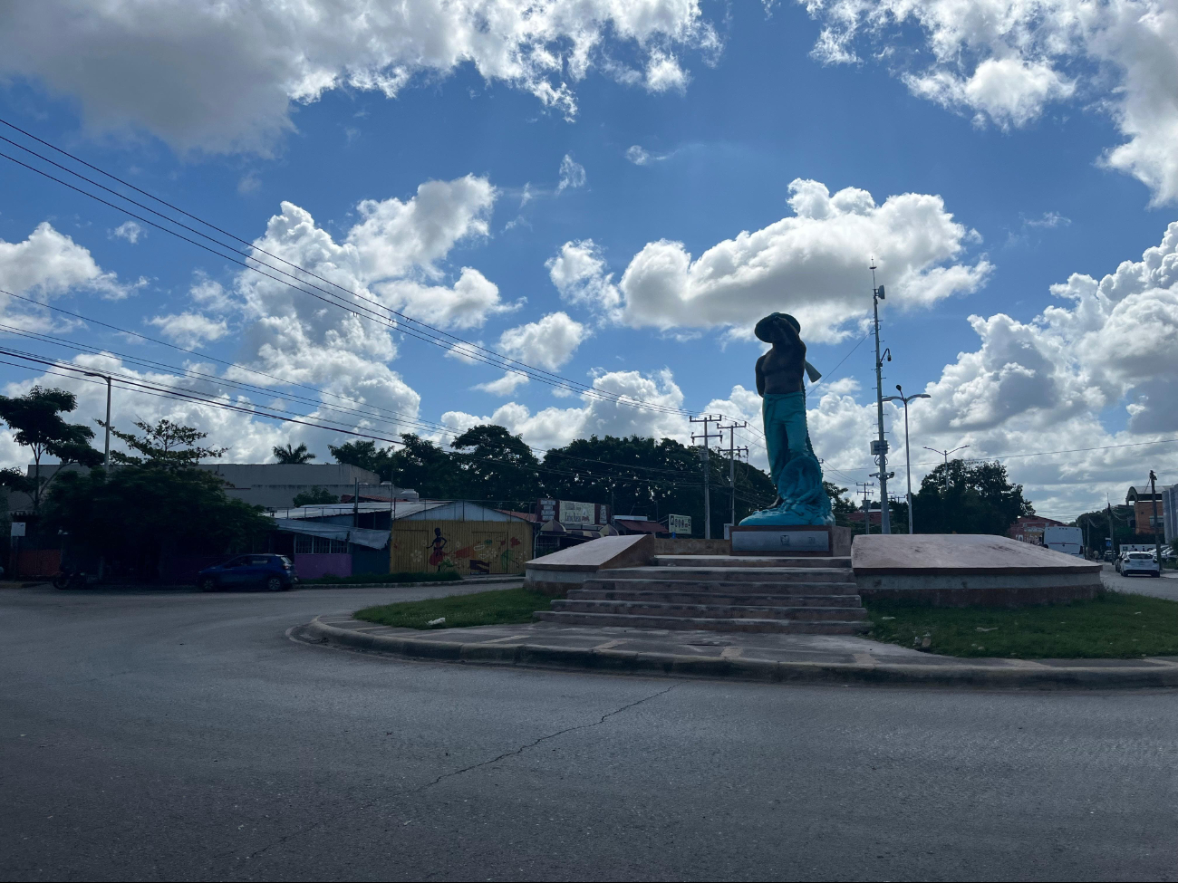 Mañana de cielo despejado en Campeche
