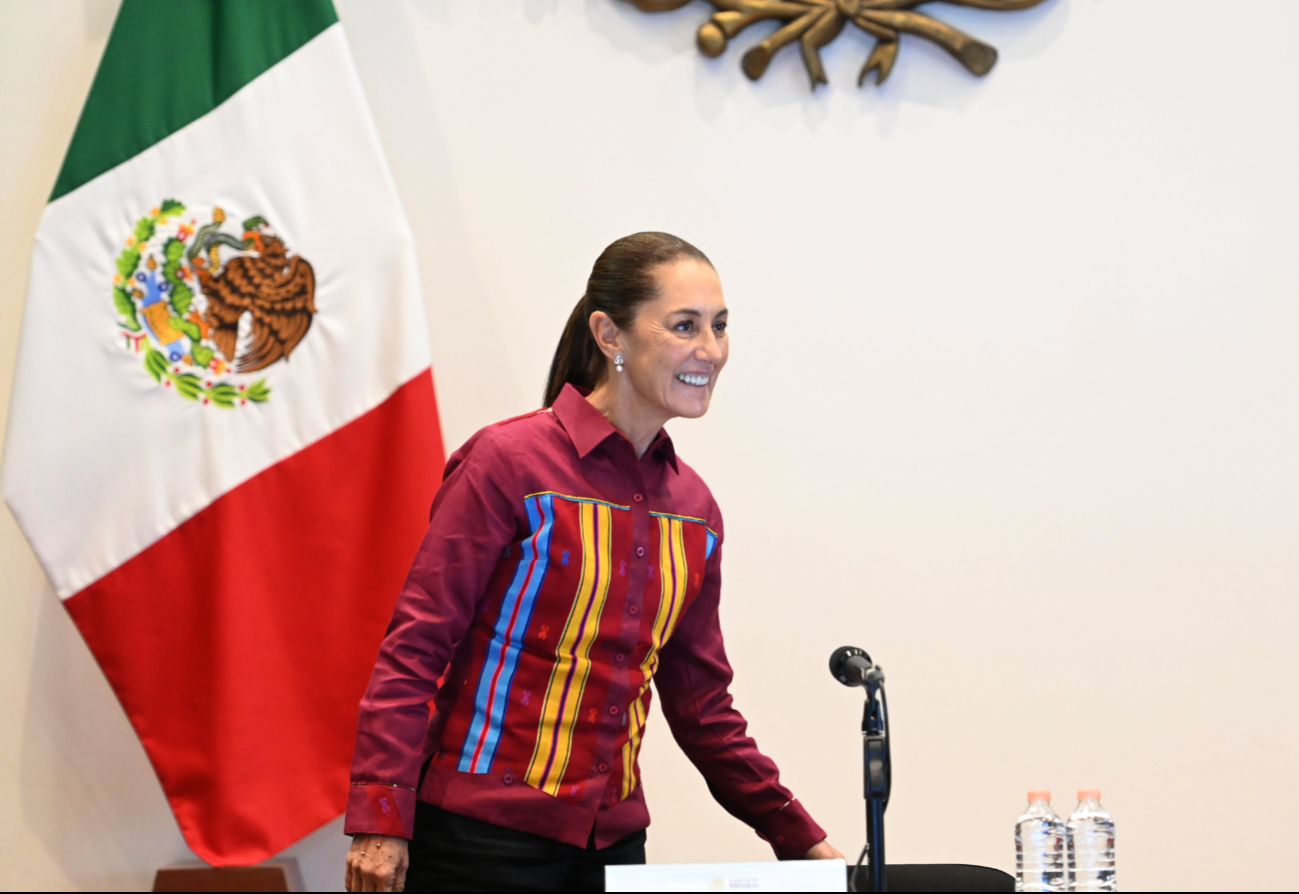 Claudia Sheinbaum se encuentra de gira por Querétaro este domingo