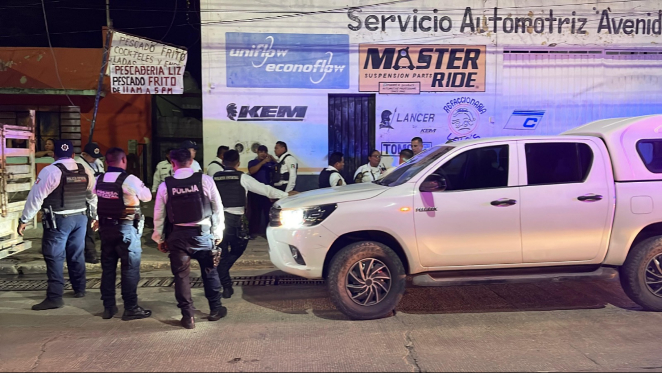 La camioneta fue abandonada