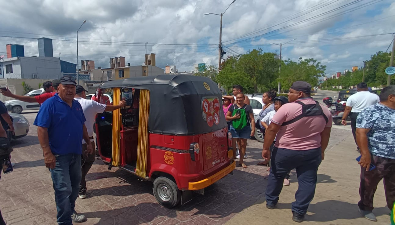 Mototaxista agrede a motociclista