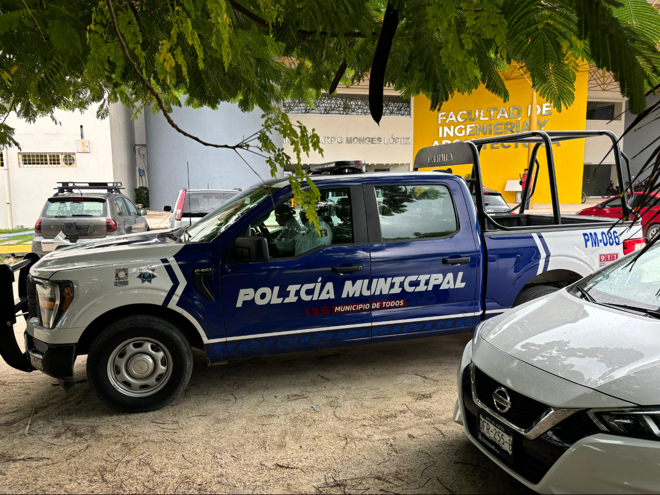 Policía Municipal llegó al lugar