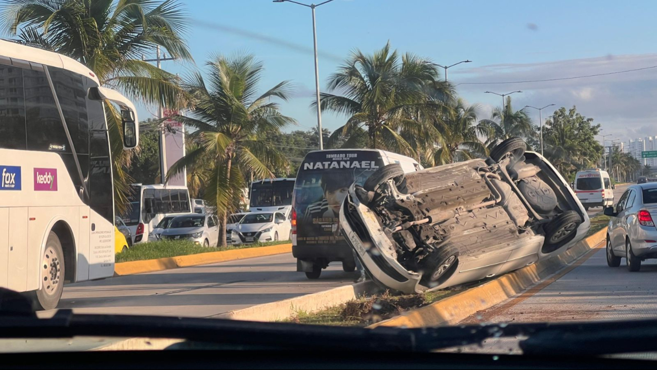 En el segundo accidente se reportó una persona lesionada