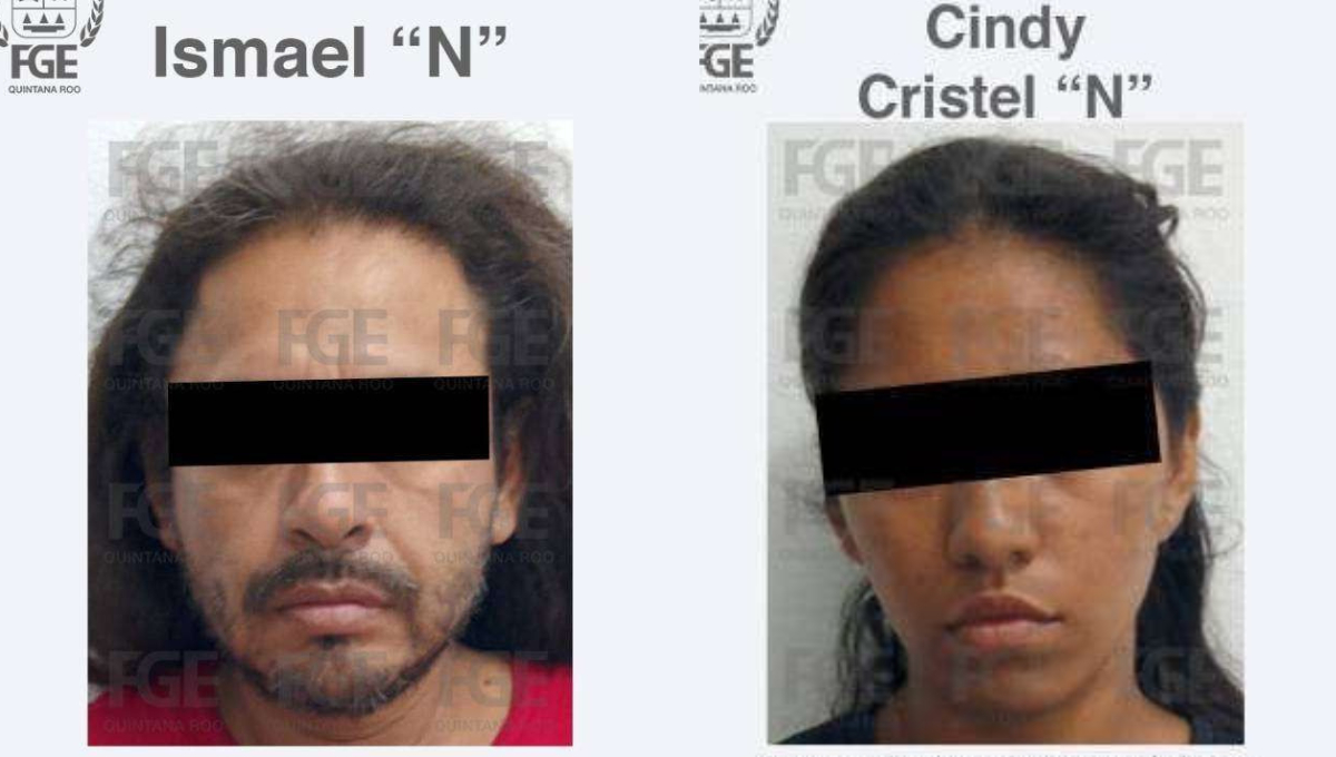 Pareja es detenida por abusar sexualmente de una menor en Tulum