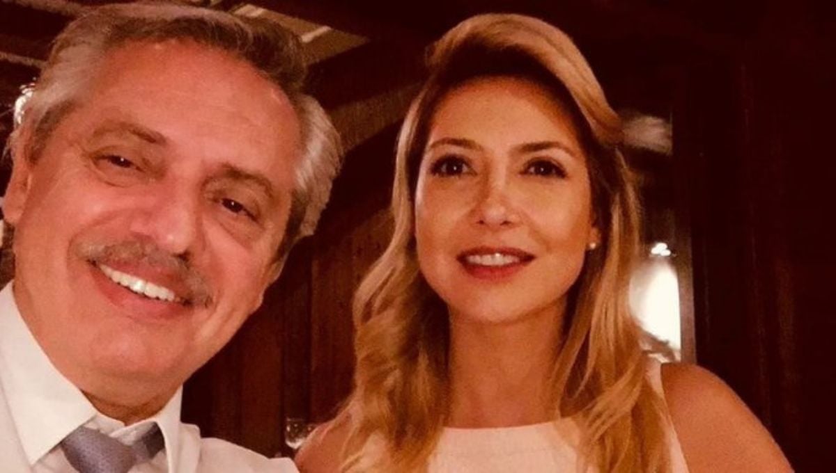 Alberto Fernández, expresidente de Argentina y la ex primera dama, Fabiola Yáñez