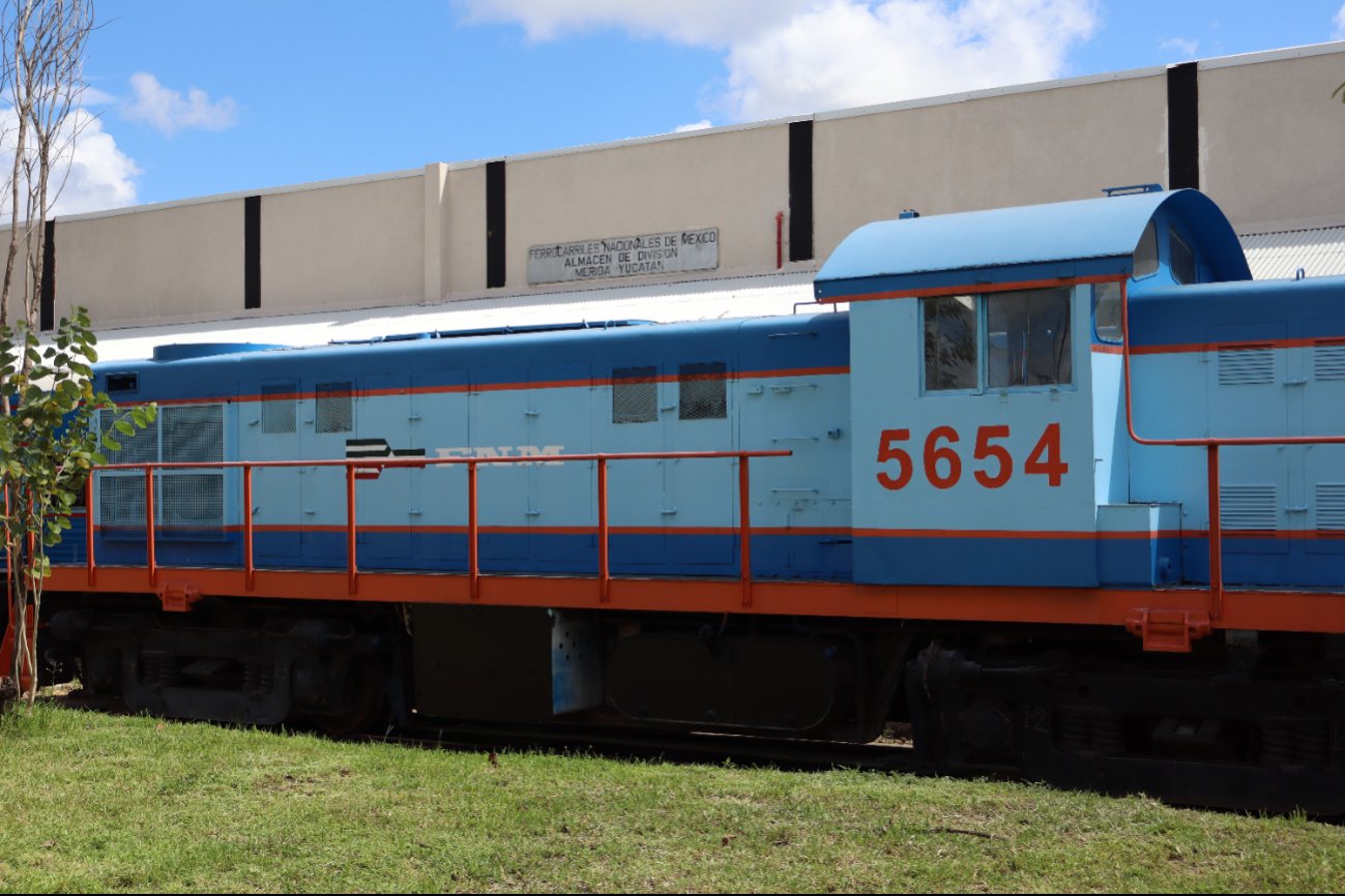 El Museo de Ferrocarriles Yucatán se encuentra en La Plancha