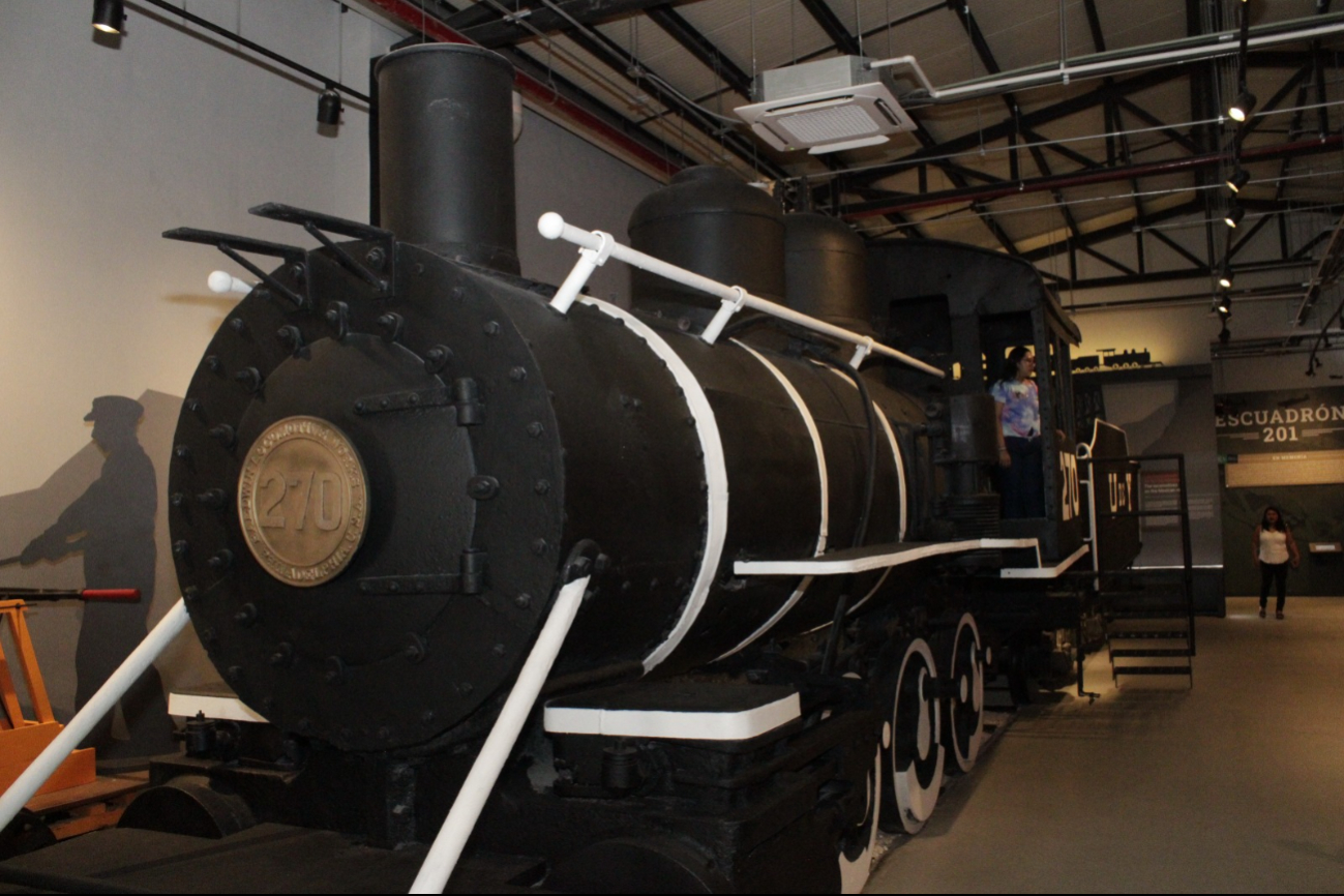 El Museo del Ferrocarril se encuentra en el Gran Parque La Plancha