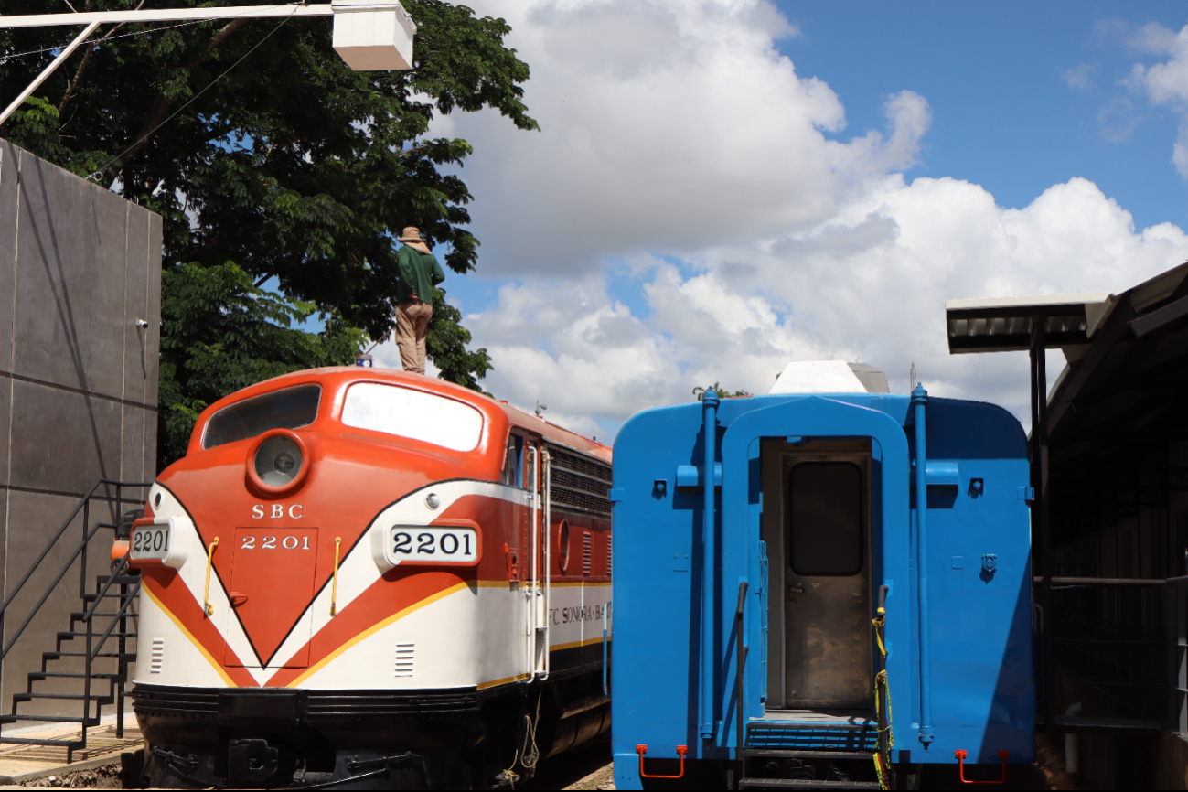 El recinto tendrá cinco salas y dos locomotoras habilitadas como sitios de exhibición