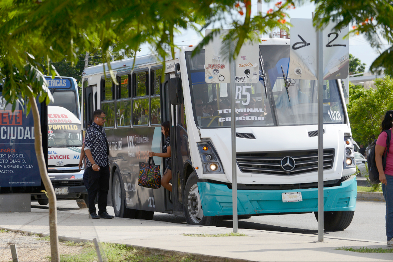 En otras ciudades del país, el servicio del transporte público no lidia con los mismos problemas que Cancún