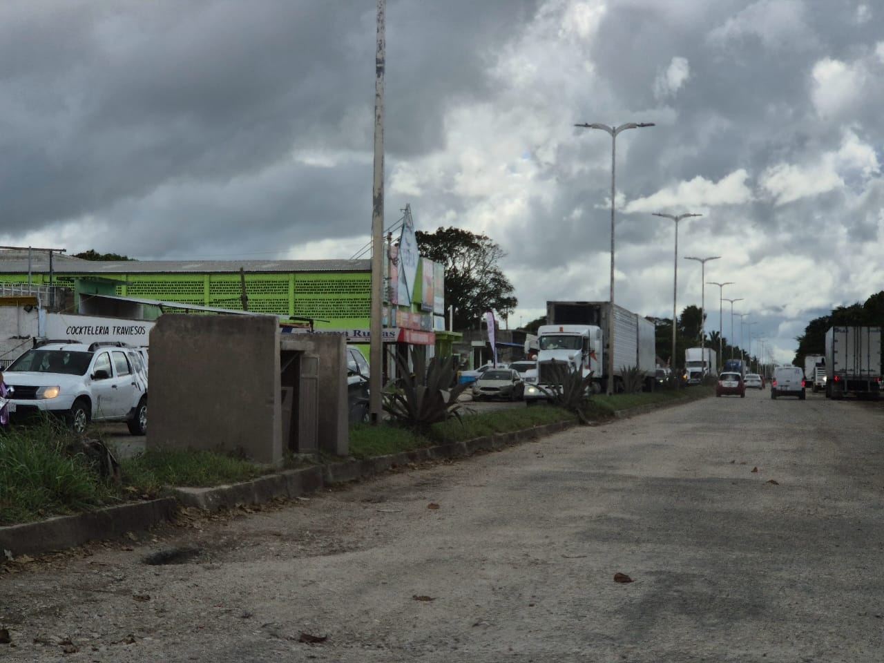 Las lluvias recientes han complicado la situación en varios tramos