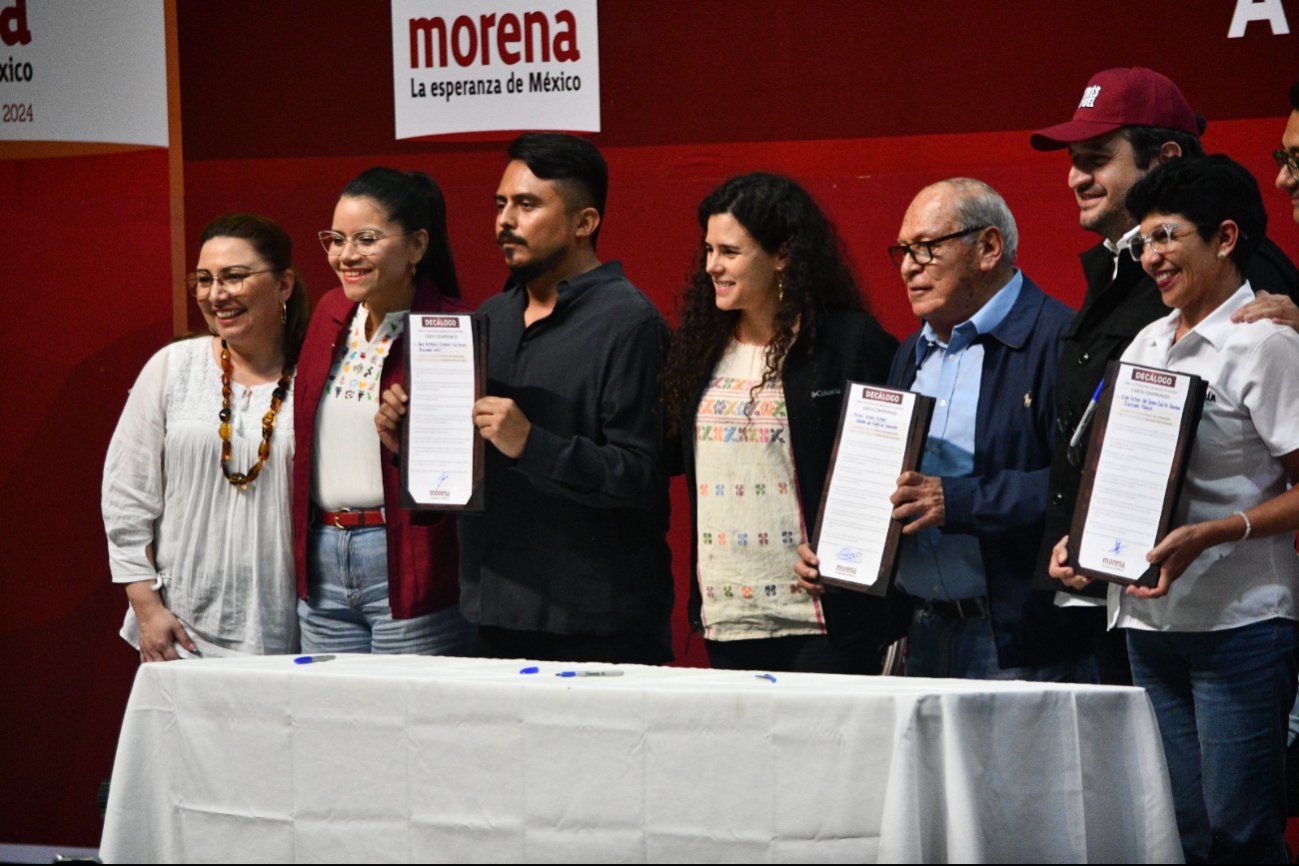 María Luisa Alcalde estuvo durante la encomienda morenista.