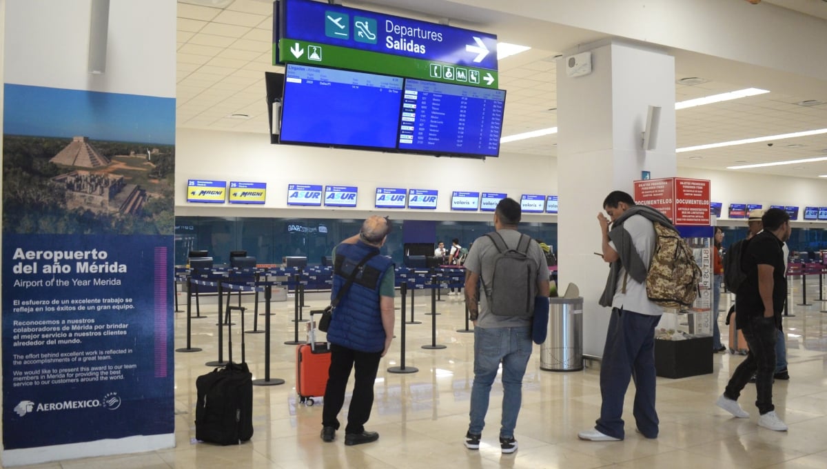   Aeropuerto de Mérida: Así quedarán los vuelos por el cambio de horario  