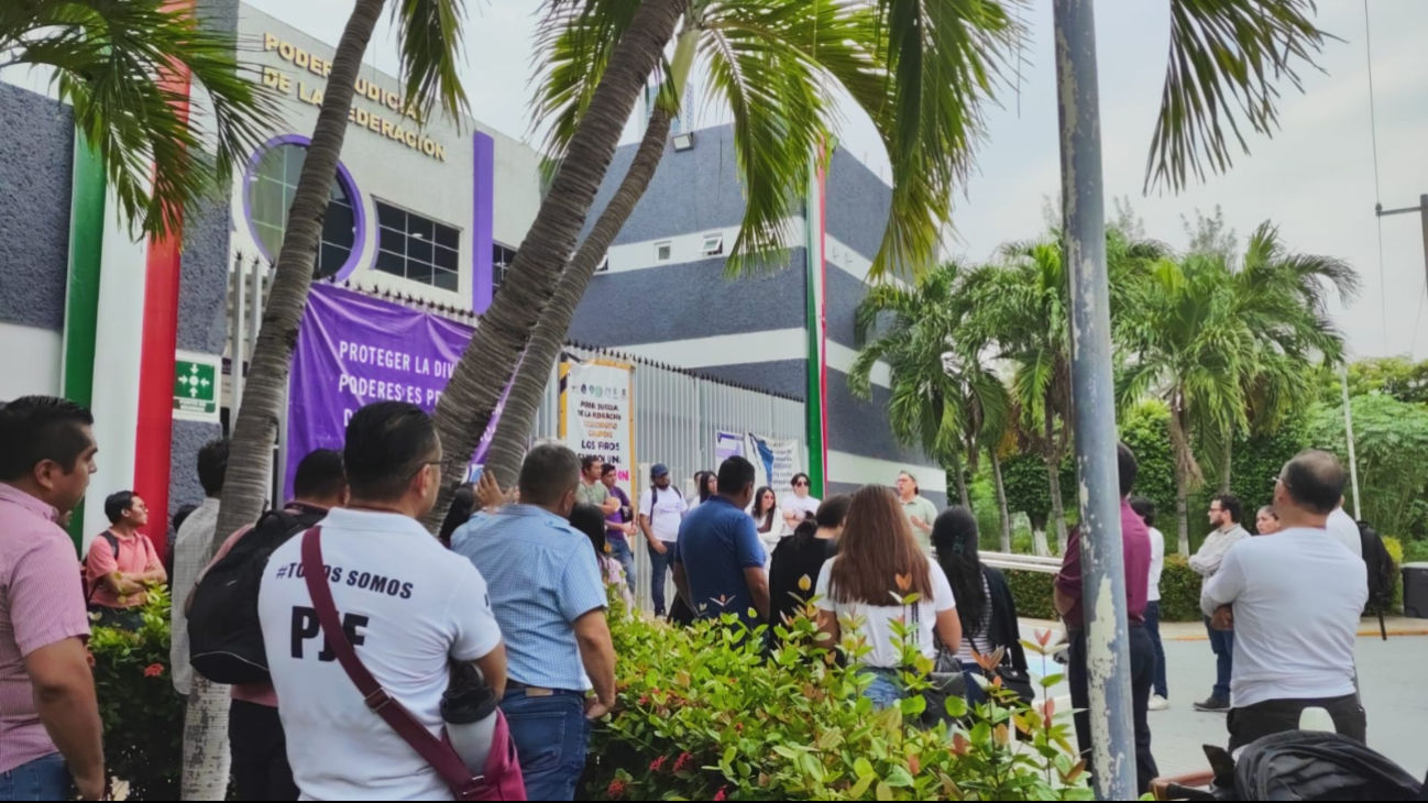 El 75% de los trabajadores del PJF en Ciudad del Carmen podrían perder su empleo en octubre de 2025