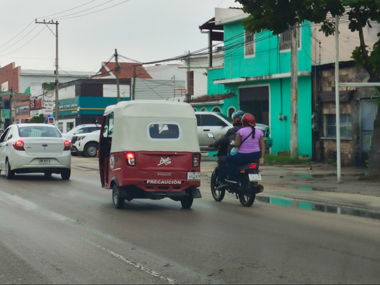 Los "pochimóviles" son mototaxis populares en Campeche, especialmente en áreas urbanas y suburbanas