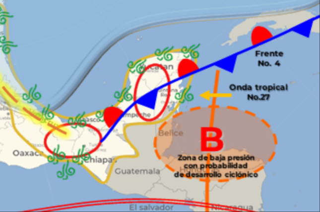 Clima en México hoy 18 octubre de octubre: pronóstico del SMN