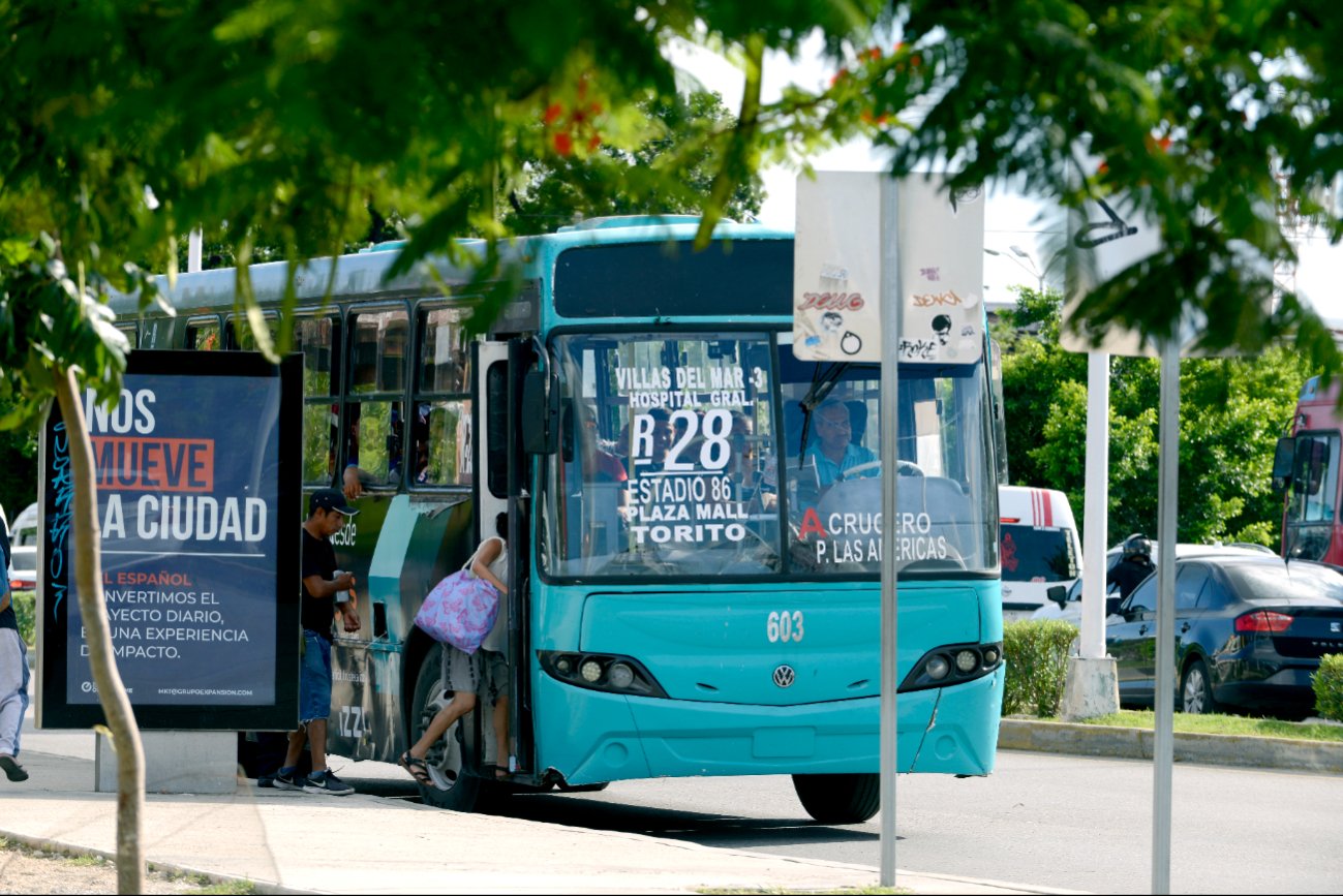 Pauta para  el transporte público de Cancún: Inseguridad, tarifas en aumento y  unidades en mal estado