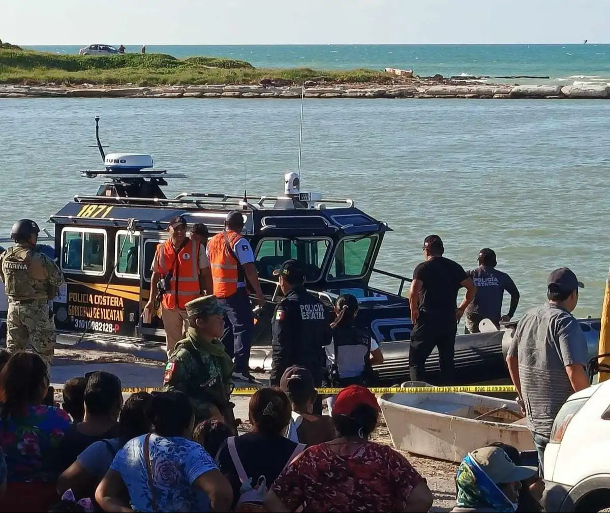 El cuerpo, en avanzado estado de descomposición, fue hallado a 12 millas del puerto de El Cuyo por pescadores locales