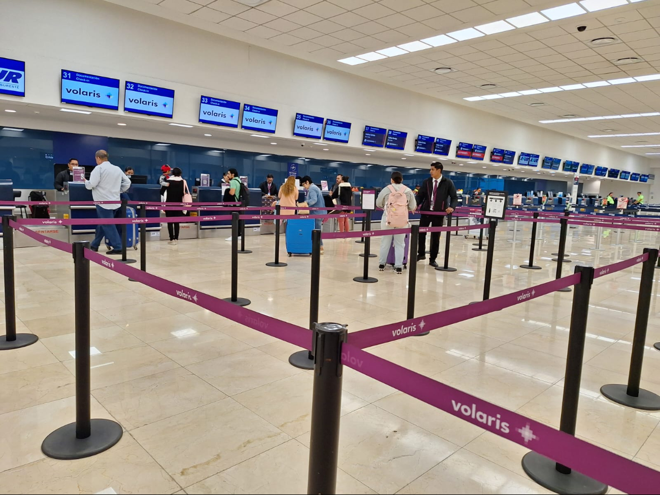 La movilidad en el aeropuerto de Mérida comienza a aumentar