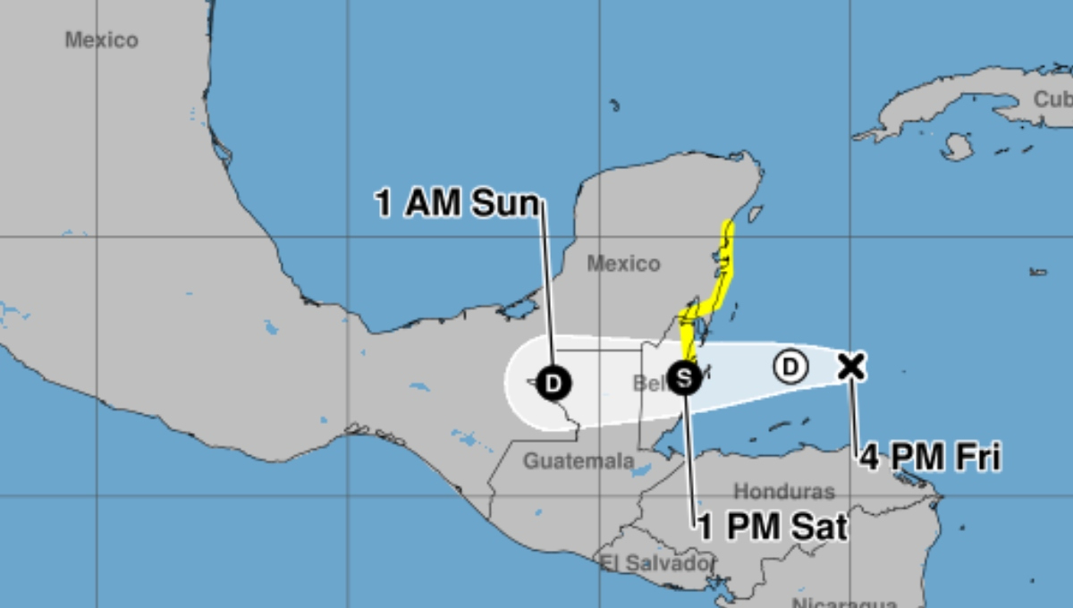 La Tormenta Tropical Nadine se formará en las próximas horas