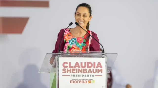 Claudia Sheinbaum llega a Mérida en su gira por el Sureste