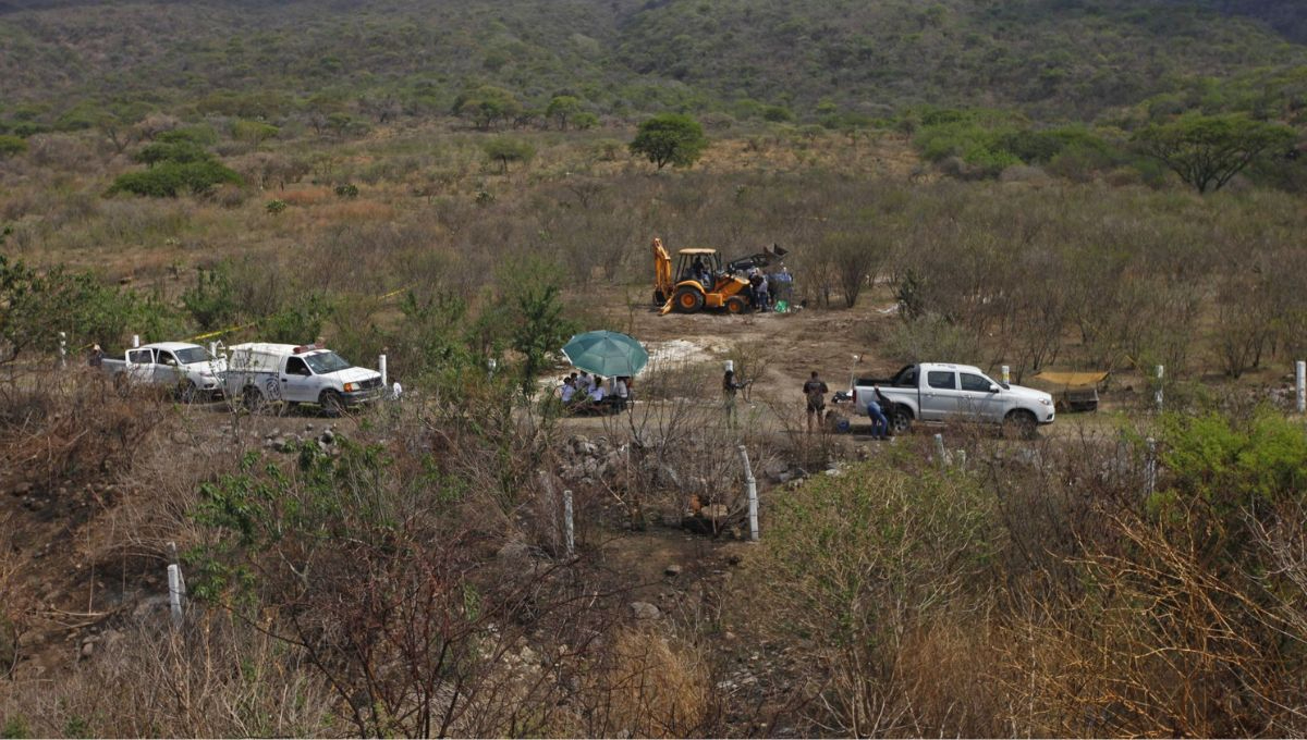 Encuentran restos de cuatro personas en fosa clandestina en León, Guanajuato