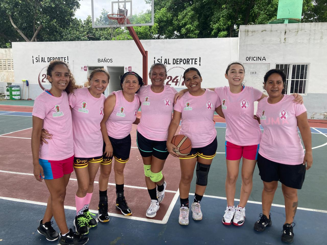 Organizan torneo de básquetbol en Cancún para apoyar lucha contra el cáncer