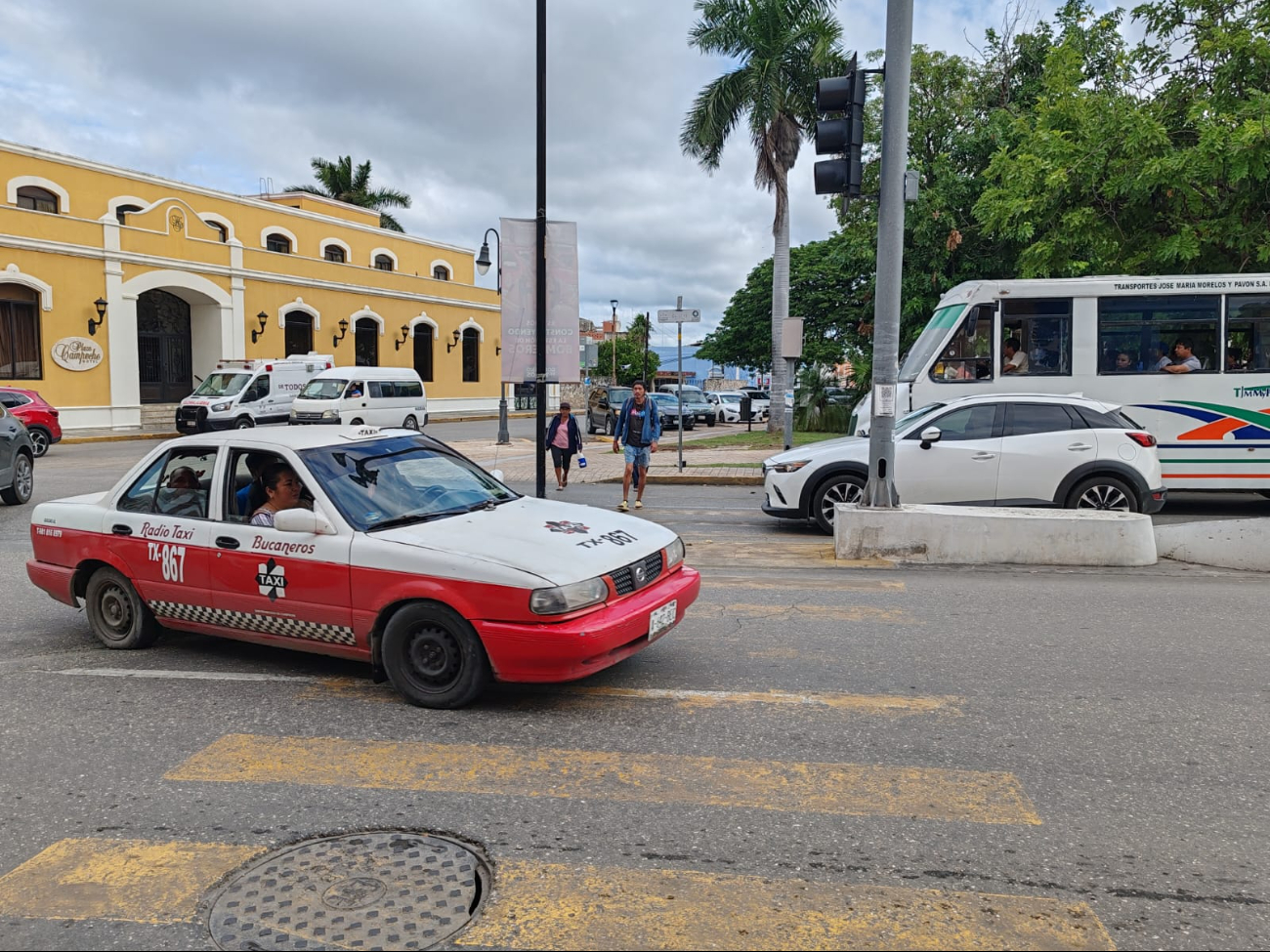 Taxistas de Campeche desaprobaron las nuevas tarifas impuestas al servicio de transporte