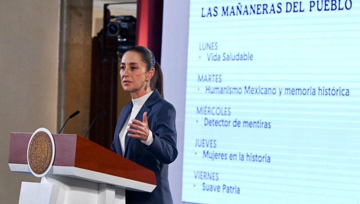 Claudia Sheinbaum anuncia el nuevo formato de "Las Mañaneras del Pueblo"