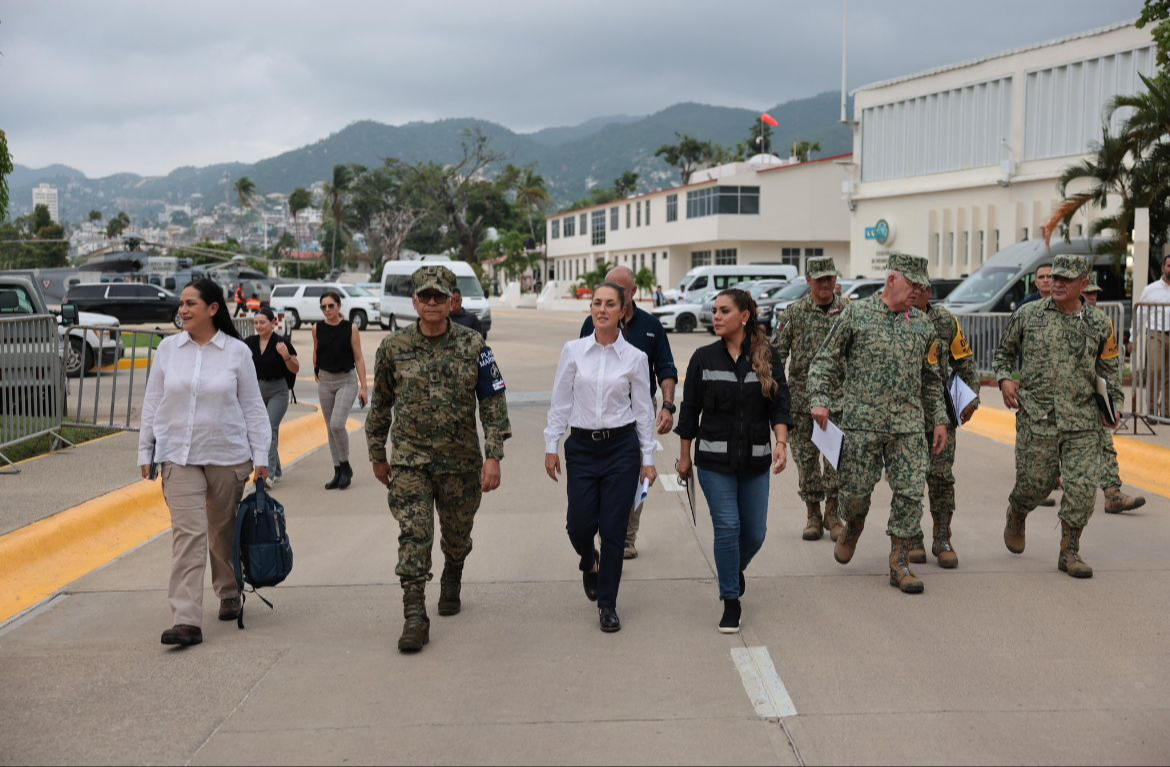 Presidenta Claudia Sheinbaum da instrucciones de atender necesidades en Acapulco, tras reunión con gobernadores