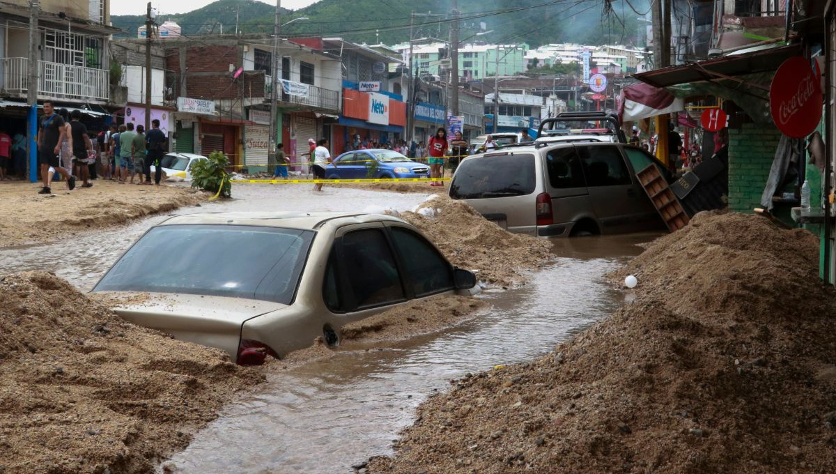 El Huracán John dejó daños cuantiosos en Acapulco