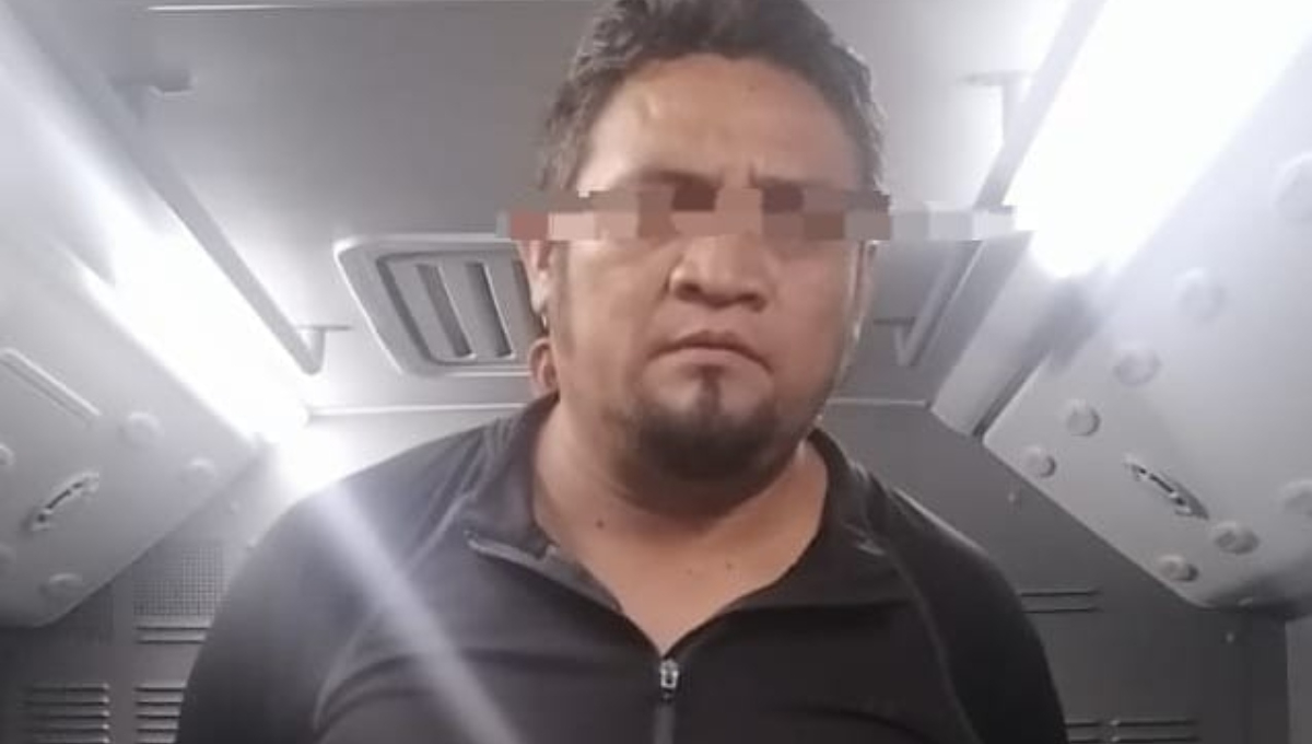 El sujeto fue detenido por la SSP Yucatán