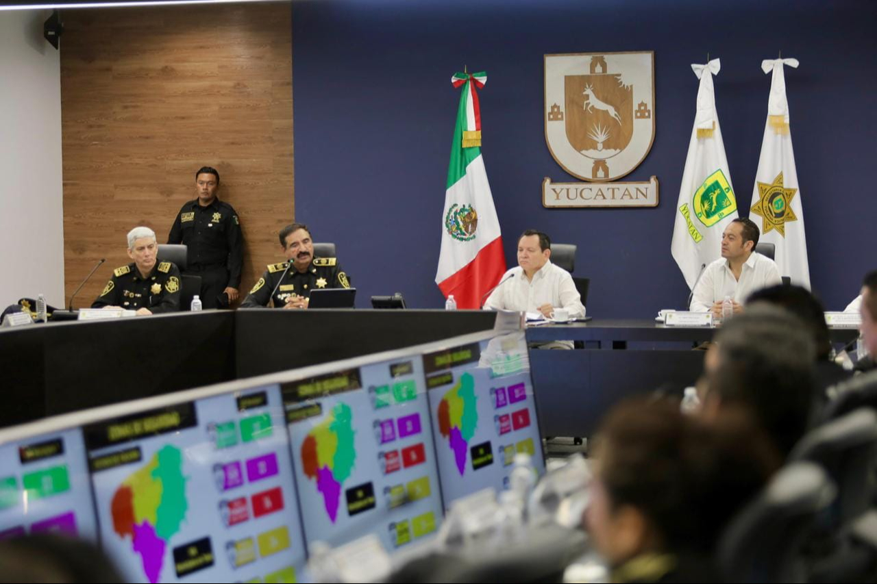 Joaquín Díaz Mena y Luis Felipe Saidén destacaron la importancia de conservar la seguridad