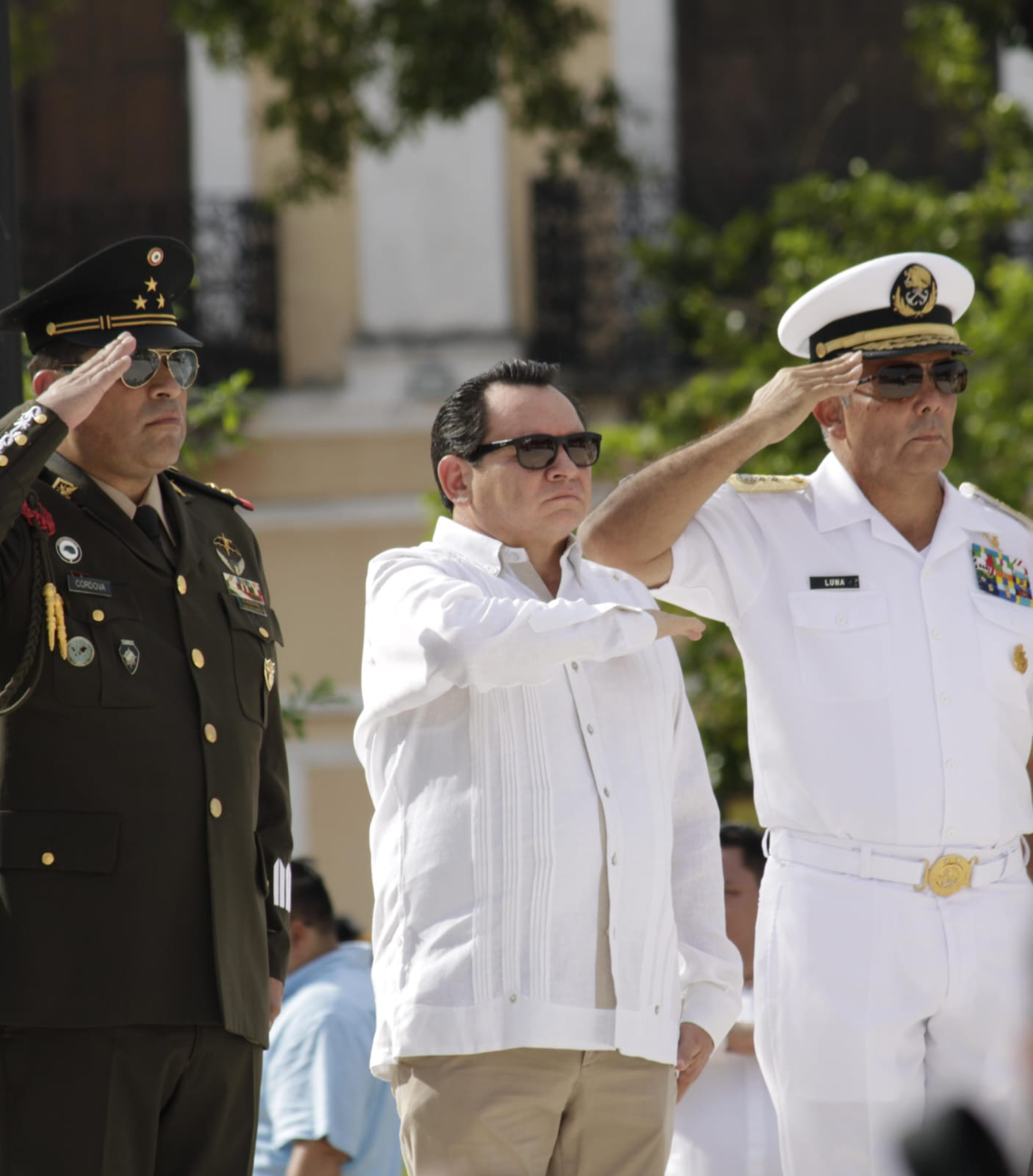 La ceremonia se realizó en la Plaza Grande de Mérida