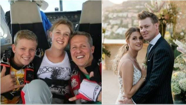 ¿Michael Schumacher reapareció  en la boda de su hija a 11 años de su accidente?