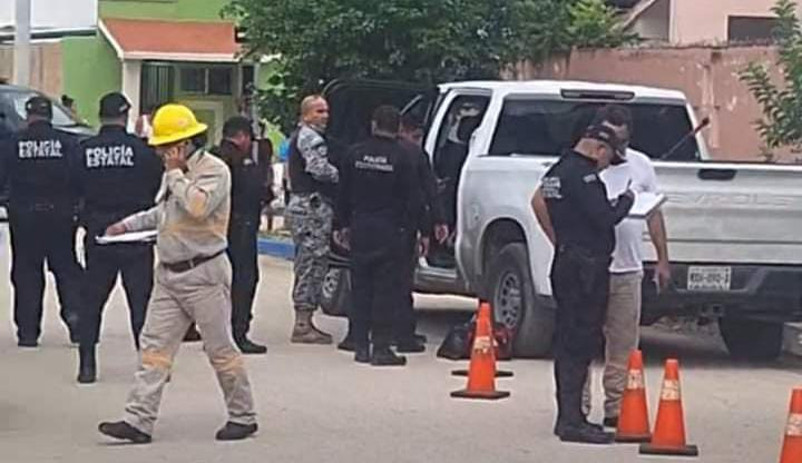 Ambos obreros sufrieron quemaduras en el rostro y brazos