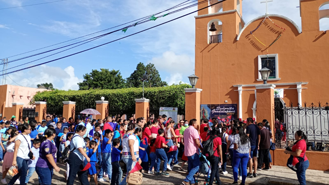 Realizan caminata y misa en Tizimín por el Domingo Mundial de las Misiones