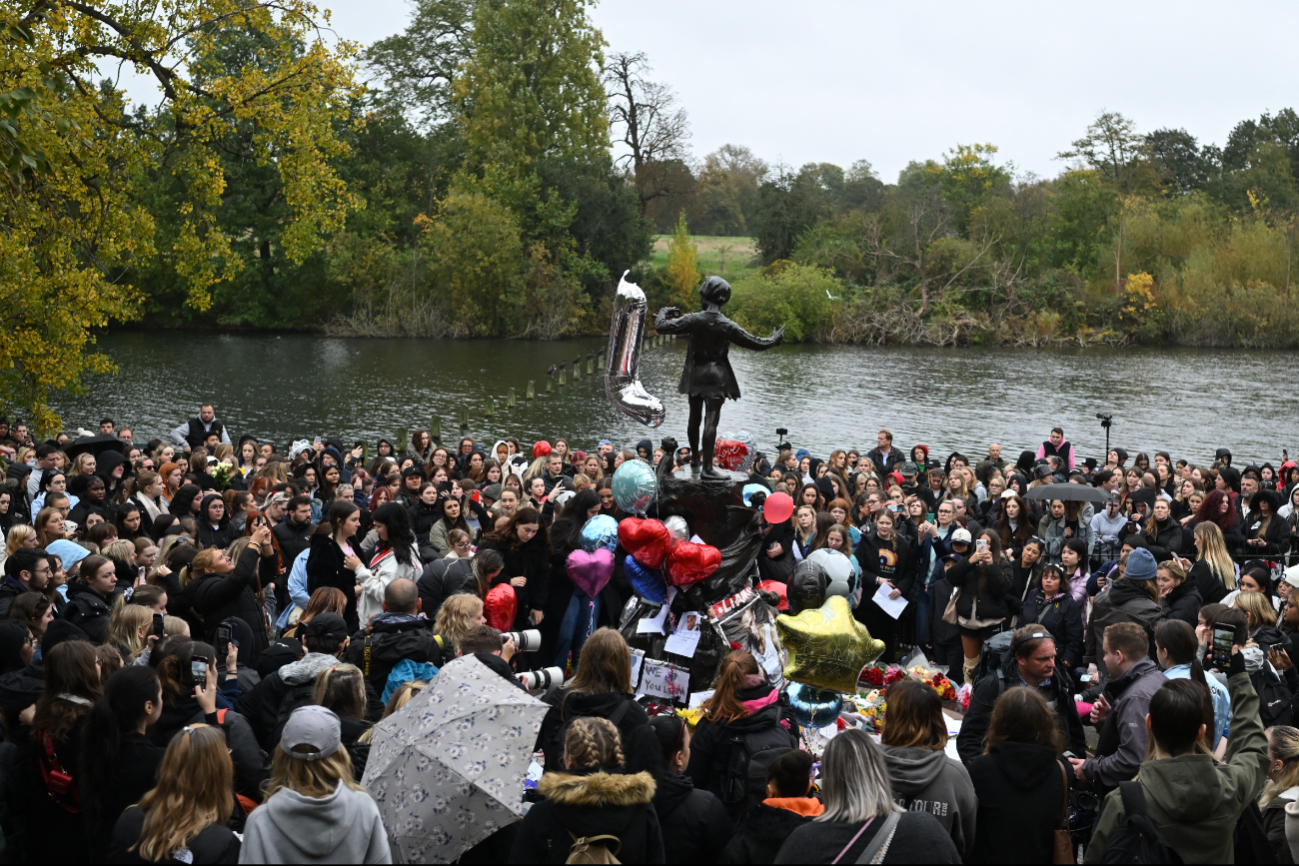 El parque fue el punto de reunión de los fans