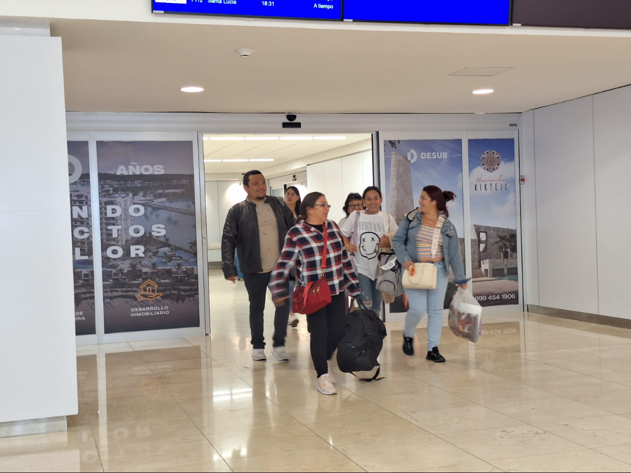 Jornada dominical en el aeropuerto de Mérida opera sin graves retrasos en vuelos