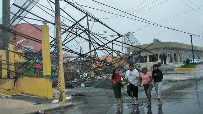 El huracán Wilma causó terror a los quintanarroenses debido a su fuerza