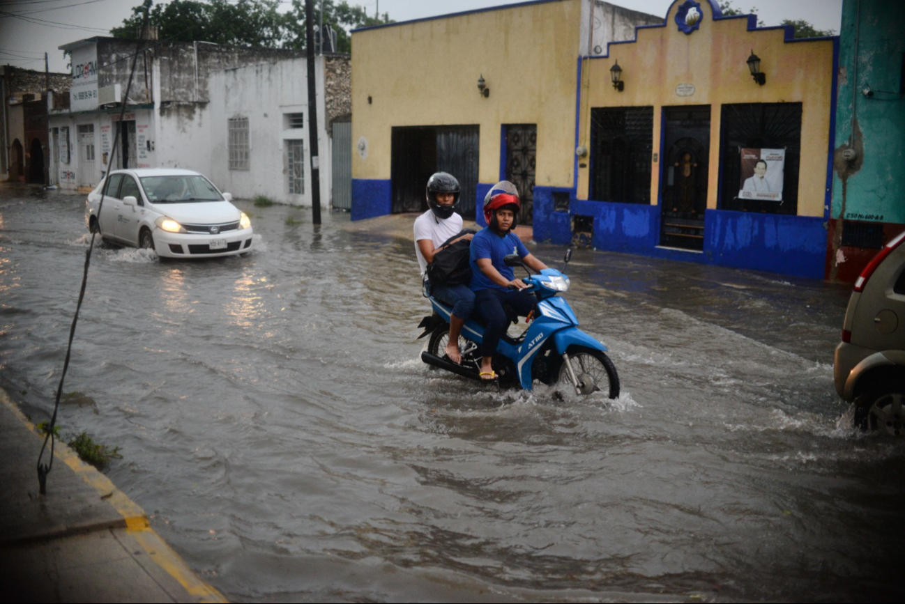 Habrá lluvias esta semana en la Península de Yucatán