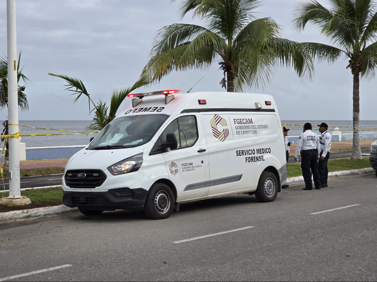 Encuentran cuerpo sin vida en el Malecón de Campeche