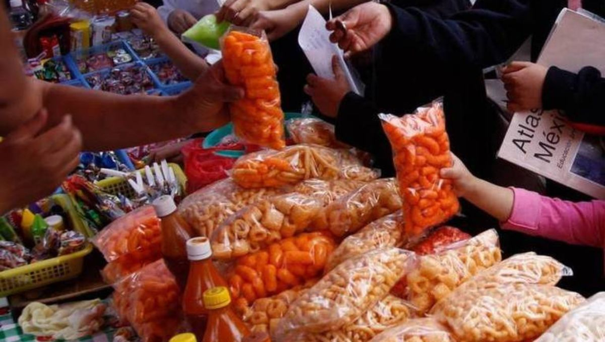 La venta de alimentos chatarra quedará prohibida en las escuelas