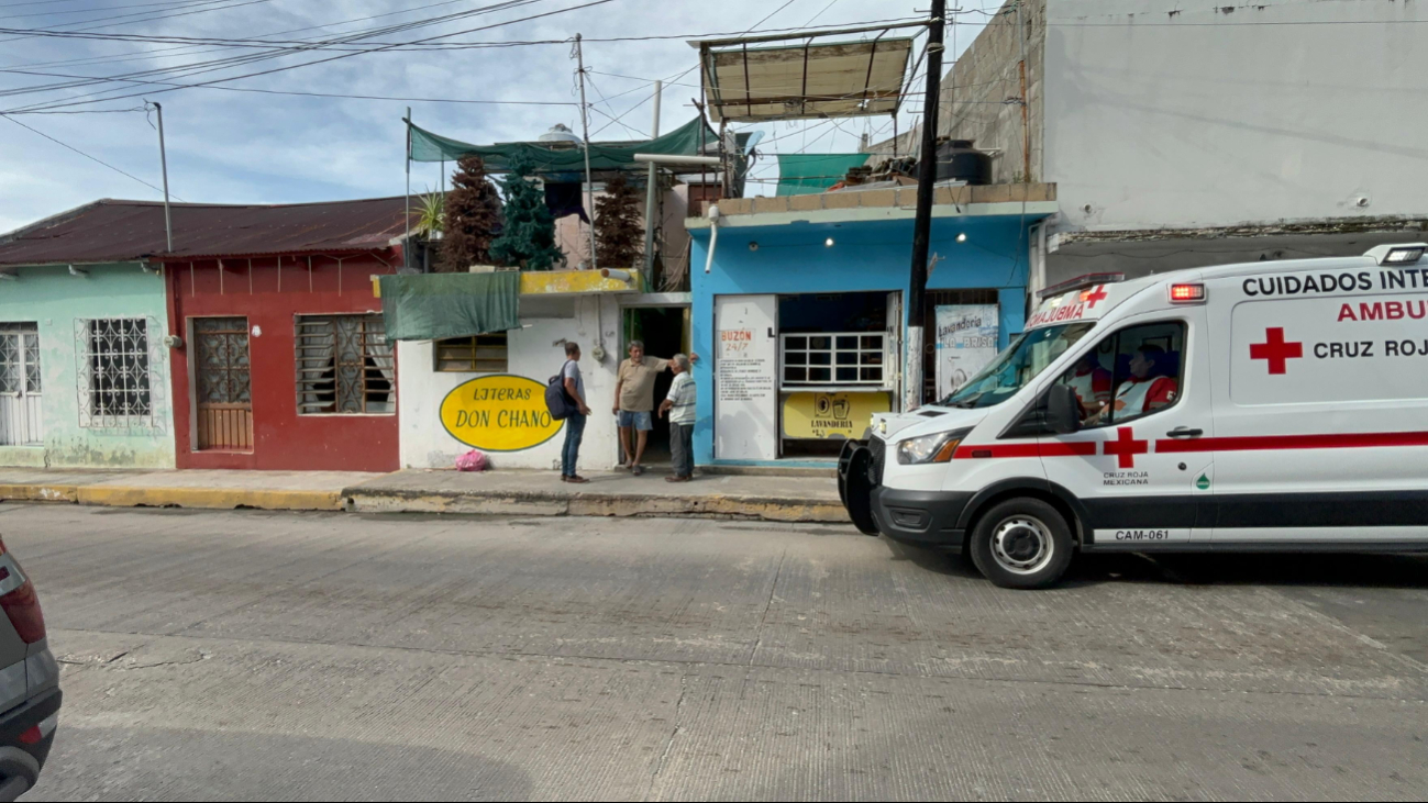 Muere hombre en una cuartería de Ciudad del Carmen