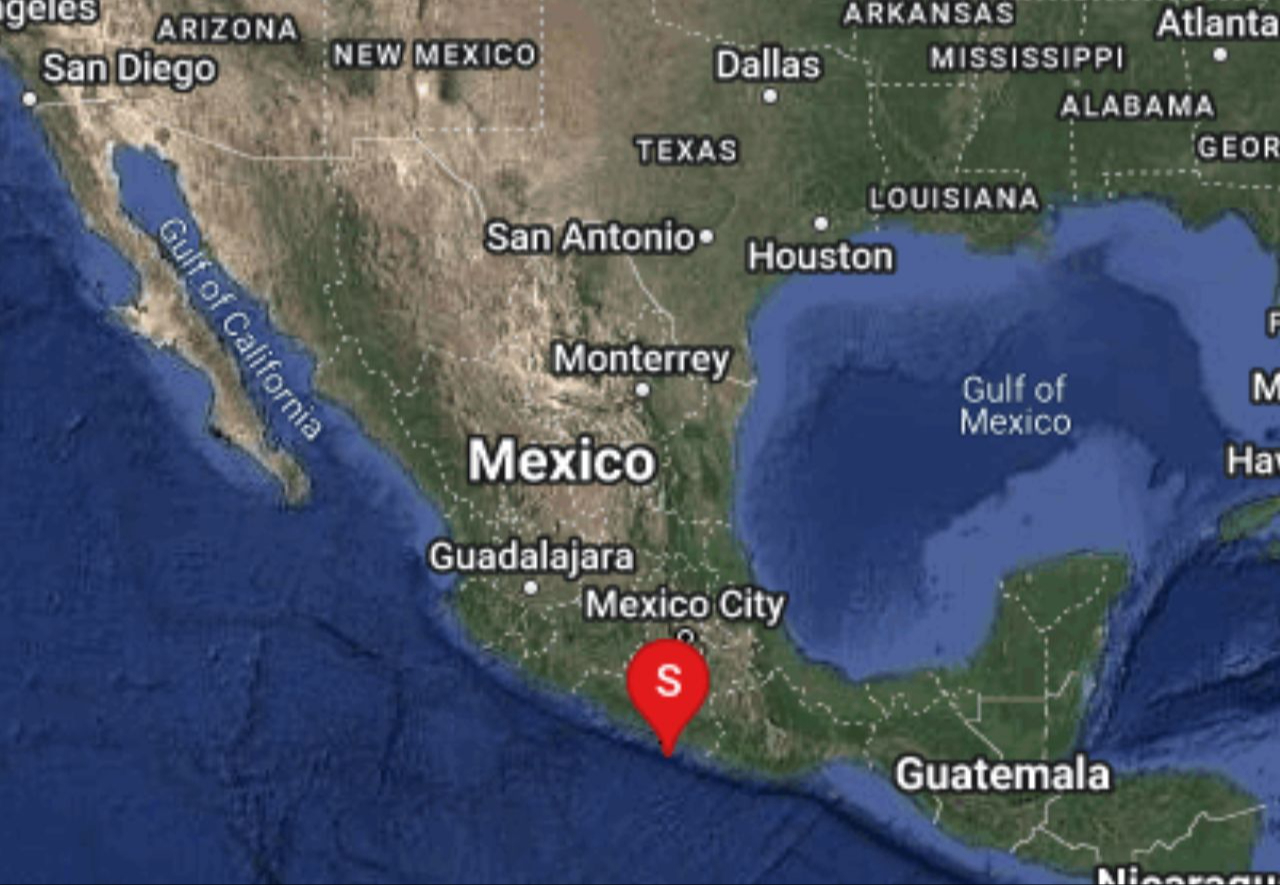 Sismo de magnitud 5.2 en San Marcos Guerrero