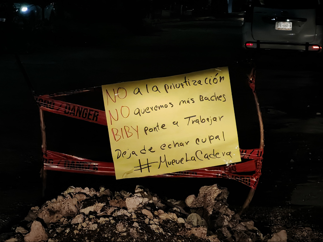 Ciudadanos de Campeche Protestan Contra la Alcaldesa por los Baches