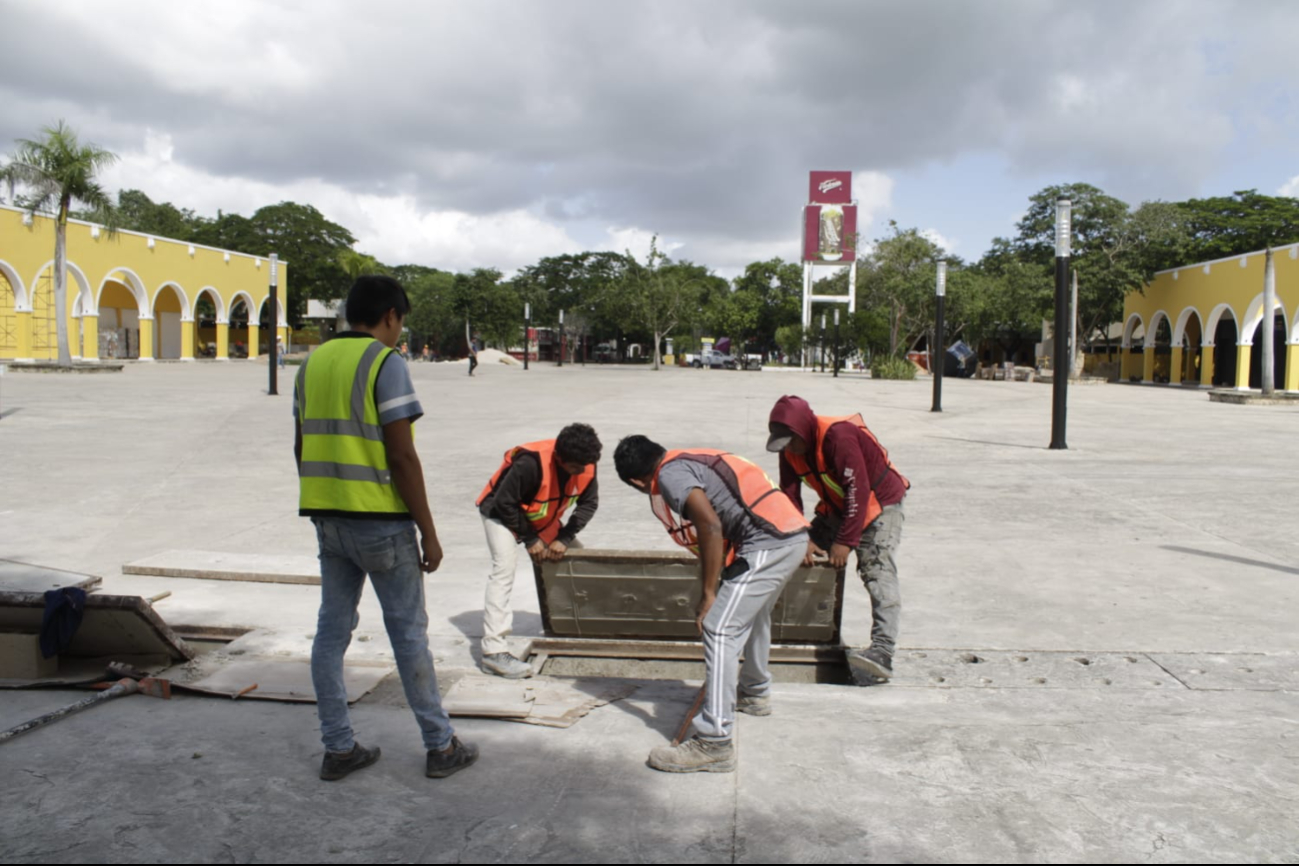 Obras en la Feria  Yucatán Xmatkuil avanzan a dos semanas de su inauguración