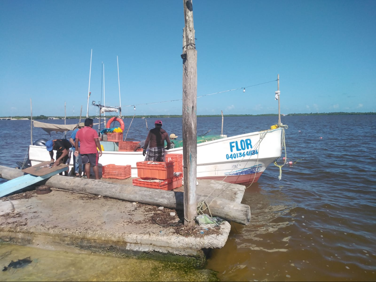 José Guzmán López mencionó que estuvieron muchos días sin trabajar debido al clima