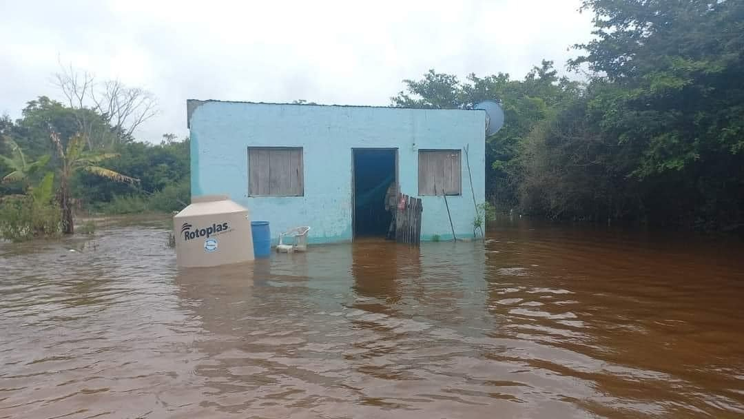 Los niveles de agua han bajado y los residentes de Calakmul han regresado a sus hogares