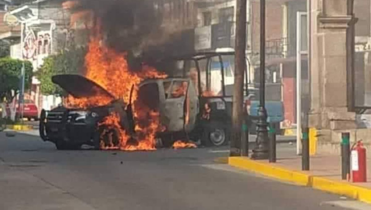 Un segundo coche bomba estalló en Guanajuato este jueves, en el centro de Jerécuaro