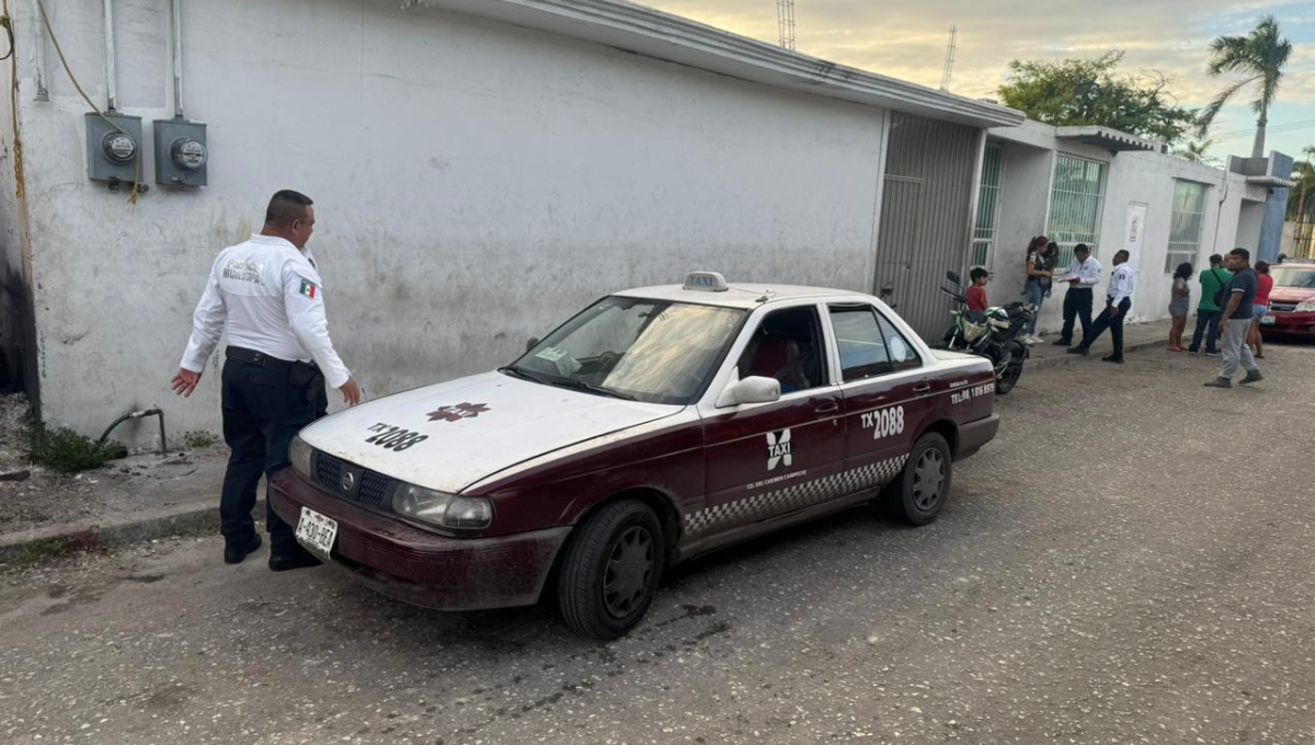 El incidente ocurrió en la calle España esquina con Portugal, cuando Antonio intentaba cruzar la calle